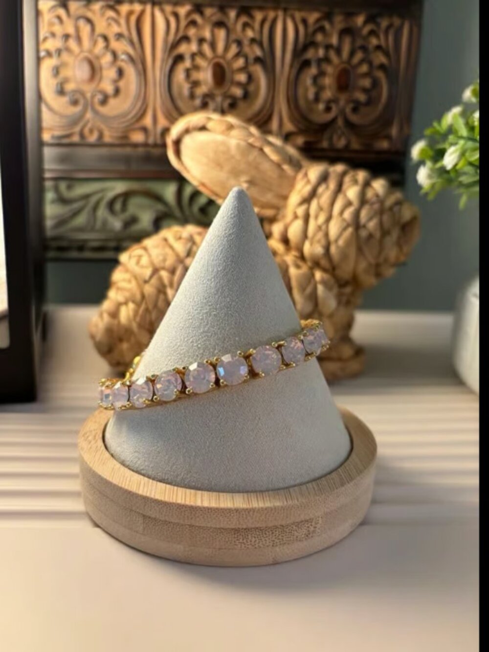 Park Lane Impression Bracelet - Pink Opal